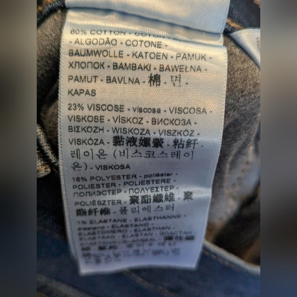 Levi's 314 Shaping Straight Leg Blue Jeans New With Tags Size 22W - Picture 16 of 17